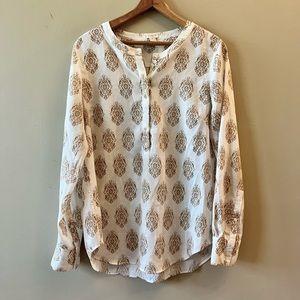 J. Crew split neck pull over